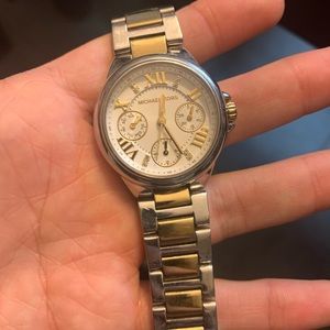 Michael Kors two tone watch